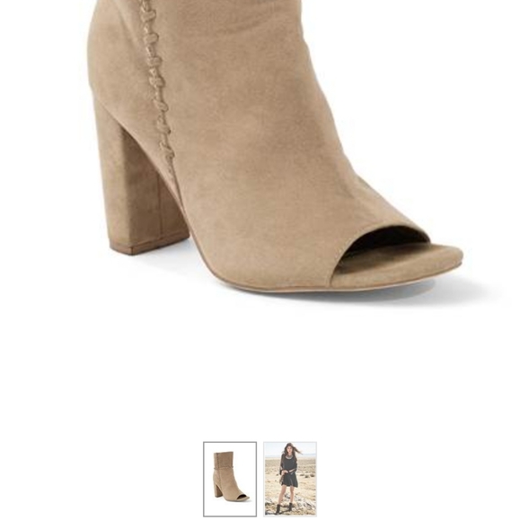 Venus Peep Toe Booties - Picture 7 of 8